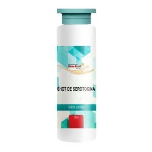 Shot De Serotonina Com 5- Htp E Associações Sabor Laranja Com 60 Flaconetes