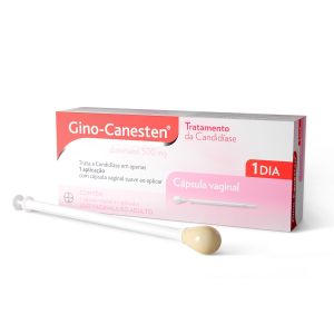 Gino-Canesten Tratamento Candidíase Cápsula Vaginal Com 1 Unidade e Aplicador Bayer