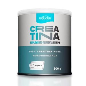Suplemento Alimentar Creatina Com 300G Creapure Equaliv