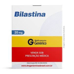 Bilastina 20mg Com 30 Comprimidos Genérico Eurofarma