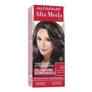Tonalizante Ultraluminoso Alfaparf Alta Moda 50 Castanho Claro