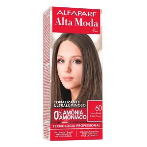 Tonalizante Ultraluminoso Alfaparf Alta Moda 60 Louro Escuro