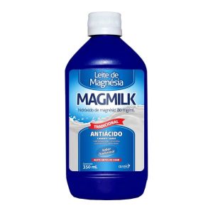 Leite de Magnésia Magmilk Tradicional 350ml Airela