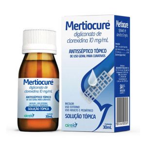 Mertiocure Solução Tópica Antisséptico 10mg/mL 30mL Airela