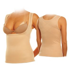 Cinta Modeladora e Postural Feminina XGG Bege Ideal