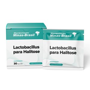 Lactobacillus Para Halitose Sabor Morango 30 Sachês