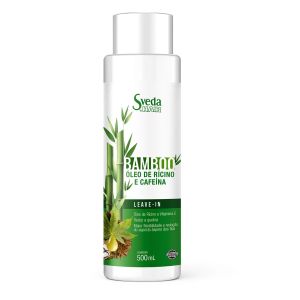 Leave In Bamboo Óleo de Ricino e Cafeína 500ml Sveda Hair