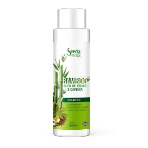 Shampoo Óleo De Rícino e Cafeína 500ml Sveda Hair