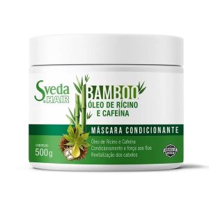 Máscara Condicionante Bamboo Óleo de Rícino E Cafeína 500g Sveda Hair