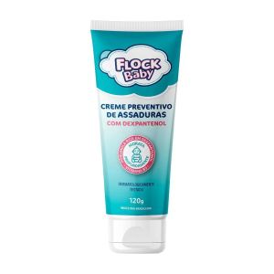 Creme Preventivo De Assaduras Com Dexpantenol 120g Flock Baby