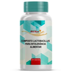 Composto Lactobacillus Para Intolerância Alimentar – 120 Cápsulas