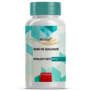 Prosleep Forte 260mg Sono de Qualidade 120 Cápsulas