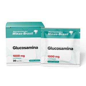 Glucosamina 1000mg 30 Sachês Sabor Laranja