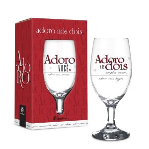 Taça Windsor Adoro Nós Dois 330Ml Brasfoot