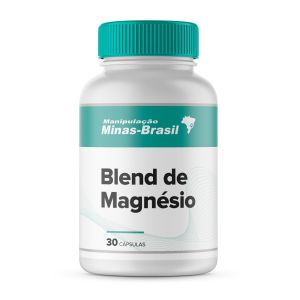 Blend de Magnésio 30 Cápsulas