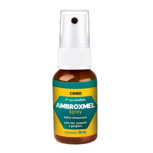 Ambroxmel Sabor Eucalipto Com Mel, Própolis e Gengibre Spray Com 30ml