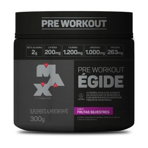 Égide Pre Workout Frutas Silvestres 300g Max Titanium
