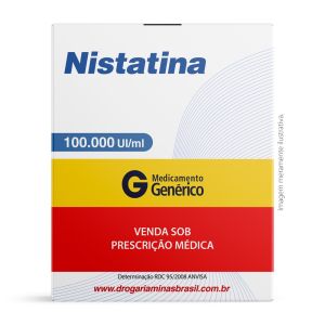 Nistatina Suspensão Oral 100.000ui/ml 50ml Genérico Teuto