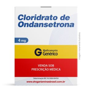 Cloridrato de Ondansetrona 4mg Com 10 Comprimidos Genérico Althaia