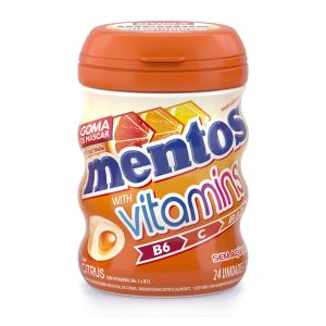 Goma de Mascar Mentos With Vitamins 48g