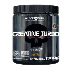 Creatine Turbo Sabor Laranja 300g BlackSkull