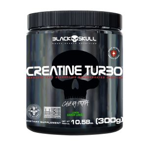 Creatine Turbo Sabor Limão 300g BlackSkull