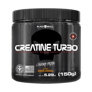 Creatine Turbo Sabor Laranja 150g BlackSkull