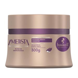 Máscara de Tratamento Ametista Desamareladora 300g Haskell