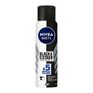 Desodorante Aerosol Nivea For Men Invisible for Black e White 150ml