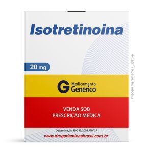 Isotretinoina 20mg Com 30 Cápsulas Moles Genérico Eurofarma