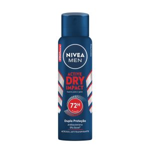Desodorante Aerosol Nivea For Men Dry Impact Plus 150ml