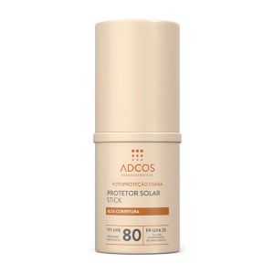 Protetor Solar Facial Stick FPS80 Adcos Nude 17g