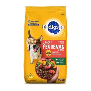 Ração Pedigree Cães de Porte Pequeno e Mini Sabor Carne e Vegetais 900g