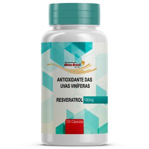 Resveratrol 100Mg com 120 Cápsulas