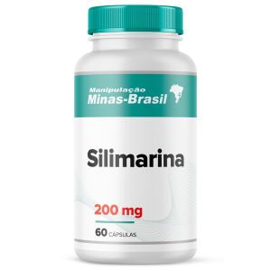 Silimarina 200mg 60 Cápsulas