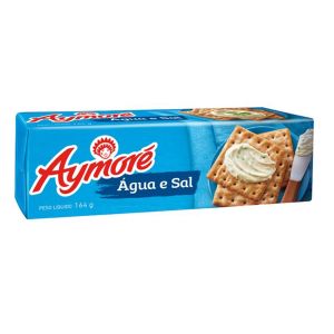 Bolacha Aymoré água e Sal 164g