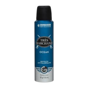 Desodorante Aerossol Ocean Com 150ml Très Marchand