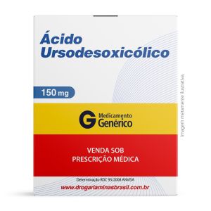 Ácido Ursodesoxicólico 150mg Com 30 Comprimidos EMS
