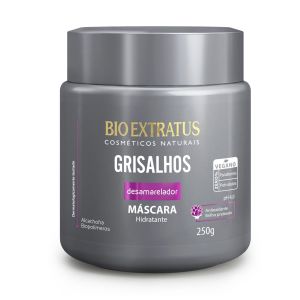 Máscara Hidratante Capilar Grisalhos Desamarelador 250g Bio Extratus