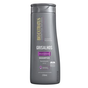Shampoo Grisalhos Desamarelador 250ml Bio Extratus