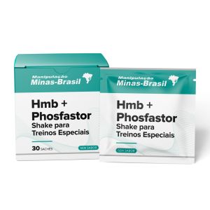 Shake para Treinos Especiais Hmb+Phosfastor Sem Sabor 30 Sachês