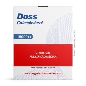 Doss Colecalciferol 15.000ui Com 8 cápsulas Biolab
