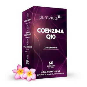 Coezima Q10 Com 60 Cápsulas De 250mg Cada Puravida