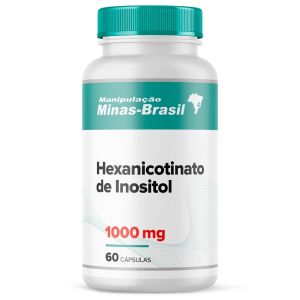 Hexanicotinato de Inositol 1000mg 60 Cápsulas