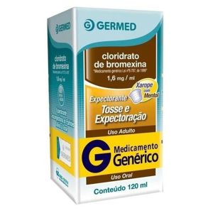 Cloridrato De Bromexina 8mg/5ml 120ml Germed