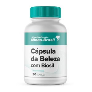 Cápsula da Beleza Com Biosil – 30 Cápsulas