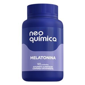 Melatonina Sabor Maracujá Com 90 Comprimidos Neo Química