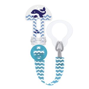 Prendedor de Chupeta Clip It! e Cover Azul 1 Unidade Mam