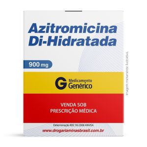 Azitromicina Di-hidratada 900mg Suspensão Oral 12ml Eurofarma
