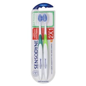Kit Escova de Dente Sensodyne Multi Proteção com 2 Unidades